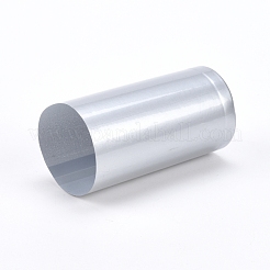 PVC熱収縮フィルム  赤ワインシーリングフィルム  コラム  銀  61x32x29.5mm  インナーサイズ：32mm&nbsp;DIY-WH0195-22G