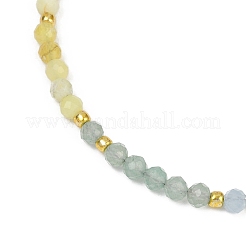 Chakra Natural Mixed Gemstone Chips Beaded Bracelets for Women&nbsp;BJEW-JB11631-02