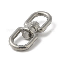 変色しない304ステンレススチール8形状回転留め具  ステンレス鋼色  59x23.5x12.5mm&nbsp;STAS-S127-03P-03
