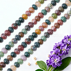 1 Strand Natural Indian Agate Beads Strands&nbsp;G-SC0003-78