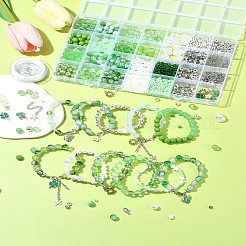 DIY Glass Beads Bracelets Jewelry Making Kit&nbsp;DIY-FS0007-69