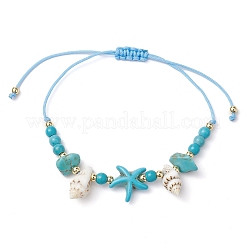 3Pcs 3 Styles Adjustable Braided Beads Bracelets Sets for Women&nbsp;BJEW-JB11164