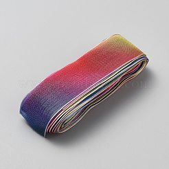 10 Yards Rainbow Color Organza Ribbon&nbsp;OCOR-WH20005-04A
