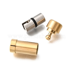 304 Stainless Steel Magnetic Clasps&nbsp;STAS-H263-07G