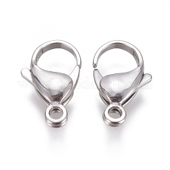 Non-Tarnish 304 Stainless Steel Lobster Claw Clasps&nbsp;STAS-F224-04P