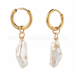 PVD Vacuum Plating 304 Stainless Steel Huggie Hoop Earring&nbsp;EJEW-JE04589