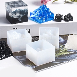 DIY Silicone Mountain Mold Sets&nbsp;DIY-X0294-01