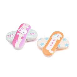 Printed Opaque Acrylic Beads&nbsp;MACR-B838-06