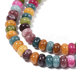2 Strands Dyed Natural White Jade Beads Strands&nbsp;G-PA0001-74A