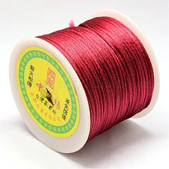 Nylon Satin Rattail Cords&nbsp;NWIR-R025-1.0mm-122