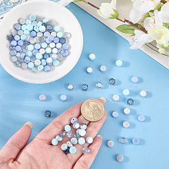 6 Strands Electroplate Glass Beads Strands&nbsp;EGLA-PA0001-57C