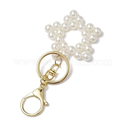 2Pcs Acrylic Imitation Pearl Star & Cat Head Pendant Keychain&nbsp;KEYC-JKC00993
