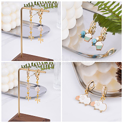 Eco-Friendly Brass Earring Hoops Findings&nbsp;KK-TA0007-40
