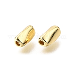 真鍮ビーズ  コラム  鉛フリー＆カドミウムフリー  持続的なメッキ  18KGP本金メッキ  6.5x3.5mm  穴：1.6mm&nbsp;KK-V011-11G