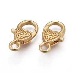 Tibetan Style Alloy Lobster Claw Clasps&nbsp;X-LF014Y-MG-NR
