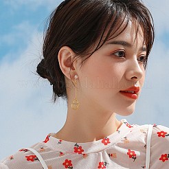 6個真鍮マイクロパヴェクリアキュービックジルコニアペンダント  長持ちメッキ  ハート/ロック  18KGP本金メッキ  21.5x14.5x4.5mm  穴：3x4mm&nbsp;ZIRC-SZ0003-66