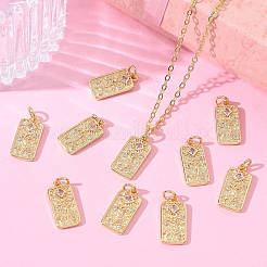 SHEGRACE Valentine's Day Brass Cubic Zirconia Pendants&nbsp;XGRQ3K114-552G