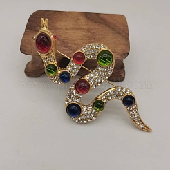 Rhinestones Pins&nbsp;JEWB-I042-04KCG