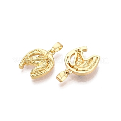 Brass Pendants&nbsp;KK-Q073-05G