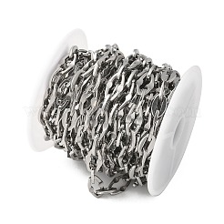 304 Stainless Steel Lip Dapped Chains&nbsp;CHS-Z004-06P