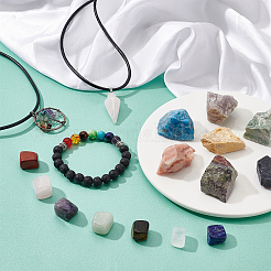 DIY Mixed Stone Chakra Jewelry Making Finding Kit&nbsp;DIY-CA0003-69