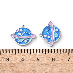 304 Stainless Steel Enamel Pendants&nbsp;STAS-M102-22P-04