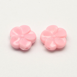 Opaque Acrylic Flower Beads&nbsp;SACR-Q100-M058