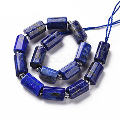 Natural Lapis Lazuli Beads Strands&nbsp;X-G-S345-8x11-002