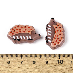 Printed Opaque Resin Beads&nbsp;RESI-N043-14B