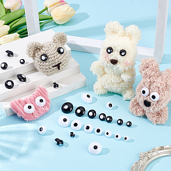 140Pcs 14 Styles Resin Craft Eyes&nbsp;RESI-PH0002-34