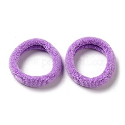 ナイロン弾性ヘアタイ  ヘアアクセサリー女性女の子ポニーテールホルダー  ミックスカラー  6mm  内径：19mm&nbsp;OHAR-D010-01C