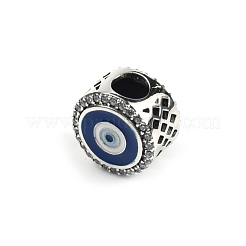Anti-Tarnish Sterling Silver European Beads&nbsp;FIND-WH0110-028