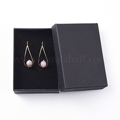 Natural Kunzite Dangle Earrings&nbsp;EJEW-JE03595-01