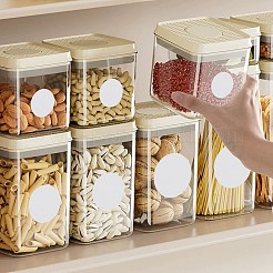 21シート3種類のフラットラウンド粘着ステッカー  DIYアルバムスクラップブック用  グリーティングカード  背景紙  ホワイト  210~249x105~189x0.4mm  フラットラウンド：50~60mm  7枚/スタイル&nbsp;DIY-DJ0001-56B