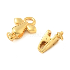 925 Sterling Silver Fold Over Clasps&nbsp;STER-S013-05G