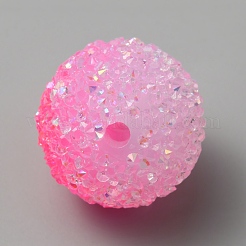 Frosted Acrylic Beads&nbsp;LS-MACR-WH0007-91G
