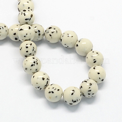 Synthetic Gemstone Beads Strands&nbsp;G-R271-8mm-Y29