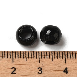 Glass Imitation Black Agate(Dyed & Heated) Beads&nbsp;JX491A