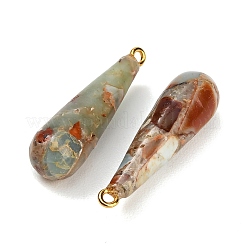 Synthetic Aqua Terra Jasper Pendants&nbsp;GG-CBAA20A-11G-01