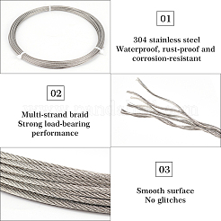 4Roll 304 Stainless Steel Wire&nbsp;TWIR-BC0001-38