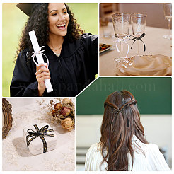 6Rolls 6 Styles Graduation Season Polyester Ribbon&nbsp;OCOR-PH0036-80