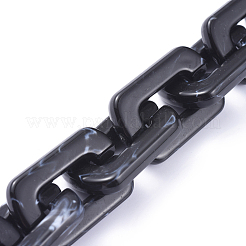 Handmade Acrylic Cable Chains&nbsp;AJEW-JB00531-04
