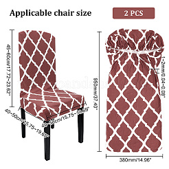 Polyester Elastic Chair Cushion&nbsp;FIND-WH0417-71B