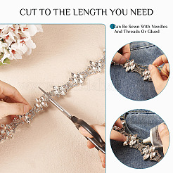 1 Yard Iron Rhinestone Strass Chains&nbsp;FIND-PJ0001-44A