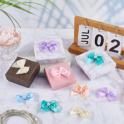 72Pcs 6 Colors Bowknot Polyester Ornament Accessories&nbsp;DIY-SP0003-60B
