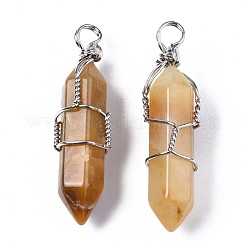 Natural Topaz Jade Big Pendants&nbsp;G-T122-70H