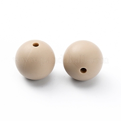 Silicone Beads&nbsp;SIL-WH0012-001L