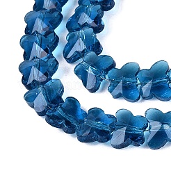 Transparent Glass Beads Strands&nbsp;GLAA-Q118-01A-B01