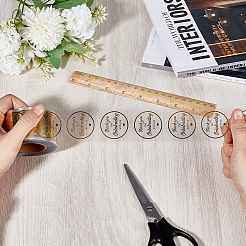 Hot Stamping BOPP Thank You Gift Sticker Rolls&nbsp;STIC-WH0004-20