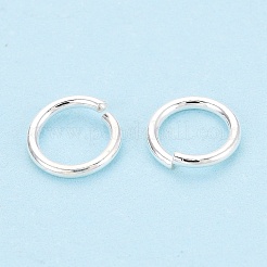 925スターリングシルバーオープンタイプ丸カン  ラウンド  銀  7x1mm  内径：5mm  18ゲージ&nbsp;STER-N017-30D-S